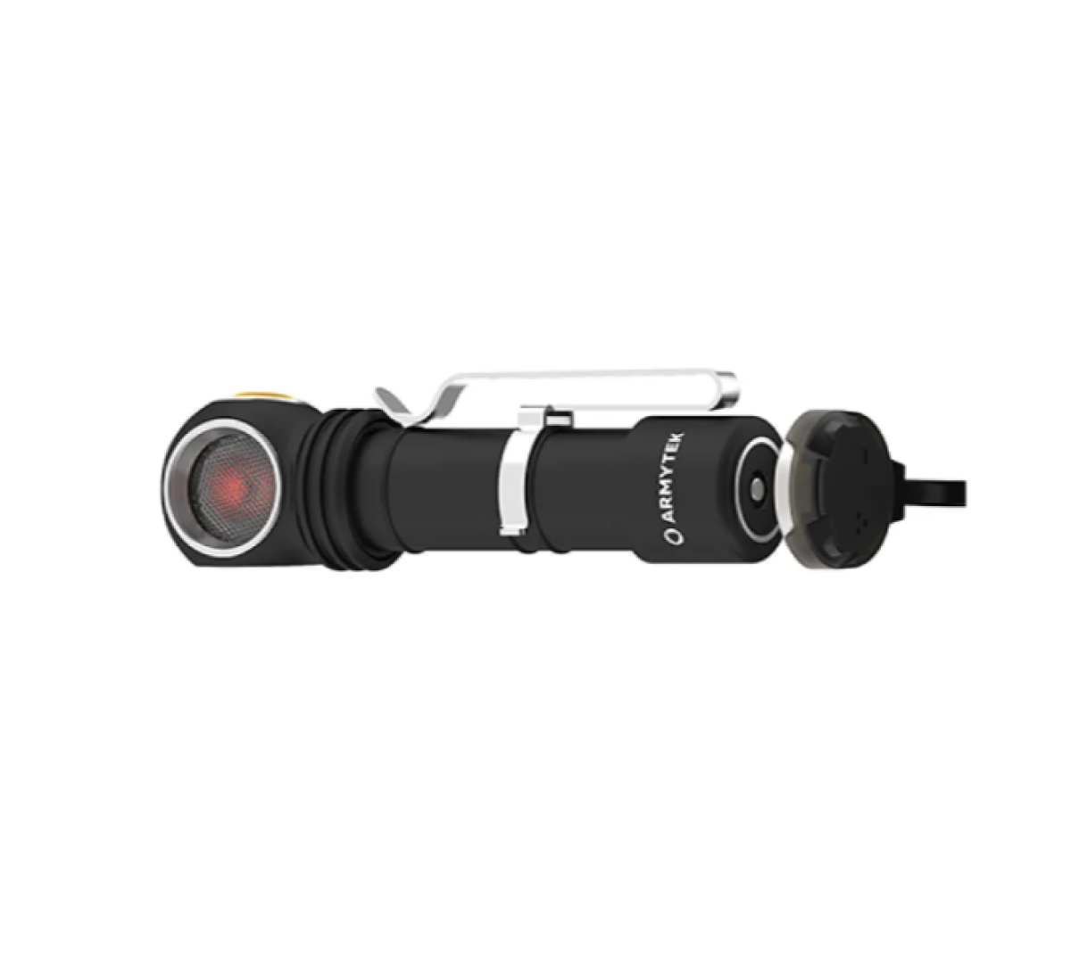 Фонарь налобный-мульти Armytek Wizard C2 WR Magnet USB белый+красный