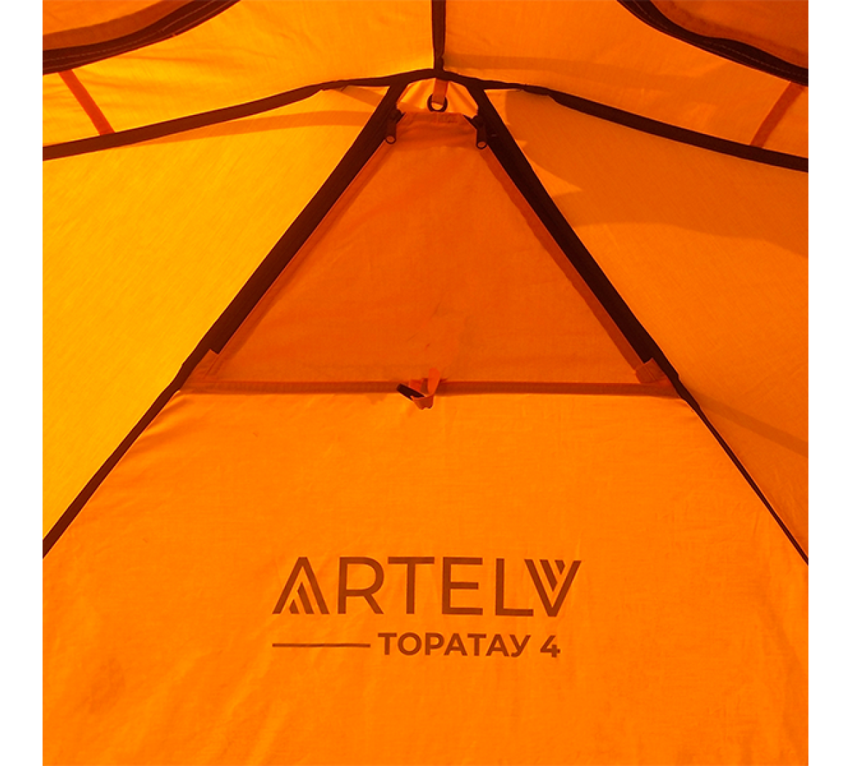 Кемпинговая палатка ARTELV 4 Оранжевая