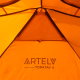 Кемпинговая палатка ARTELV 4 Оранжевая