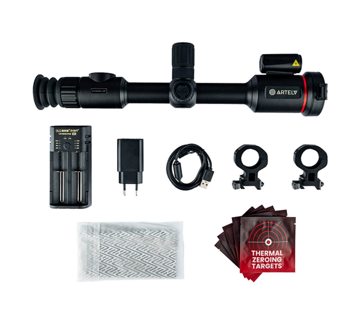 Тепловизионный прицел ARTELV Atomos 4.8x 50мм 384x288 LRF