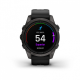 Умные часы Garmin epix Pro (Gen 2) Sapphire Edition 42мм, титановый, угольно-серый, DLC, черный ремешок