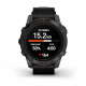 Умные часы Garmin epix Pro (Gen 2) Sapphire Edition 47мм, титановый, угольно-серый, DLC, черный кожаный ремешок
