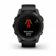 Умные часы Garmin epix Pro (Gen 2) Sapphire Edition 47мм, титановый, угольно-серый, DLC, черный ремешок