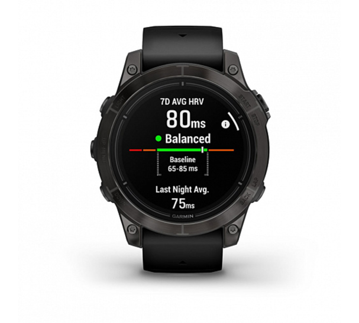 Умные часы Garmin epix Pro (Gen 2) Sapphire Edition 47мм, титановый, угольно-серый, DLC, черный ремешок