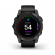 Умные часы Garmin epix Pro (Gen 2) Sapphire Edition 47мм, титановый, угольно-серый, DLC, черный ремешок
