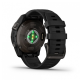 Умные часы Garmin epix Pro (Gen 2) Sapphire Edition 47мм, титановый, угольно-серый, DLC, черный ремешок