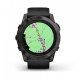 Умные часы Garmin epix Pro (Gen 2) Sapphire Edition 51мм, титановый, угольно-серый, DLC, черный силиконовый ремешок