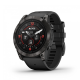 Умные часы Garmin epix Pro (Gen 2) Sapphire Edition 51мм, титановый, угольно-серый, DLC, черный силиконовый ремешок