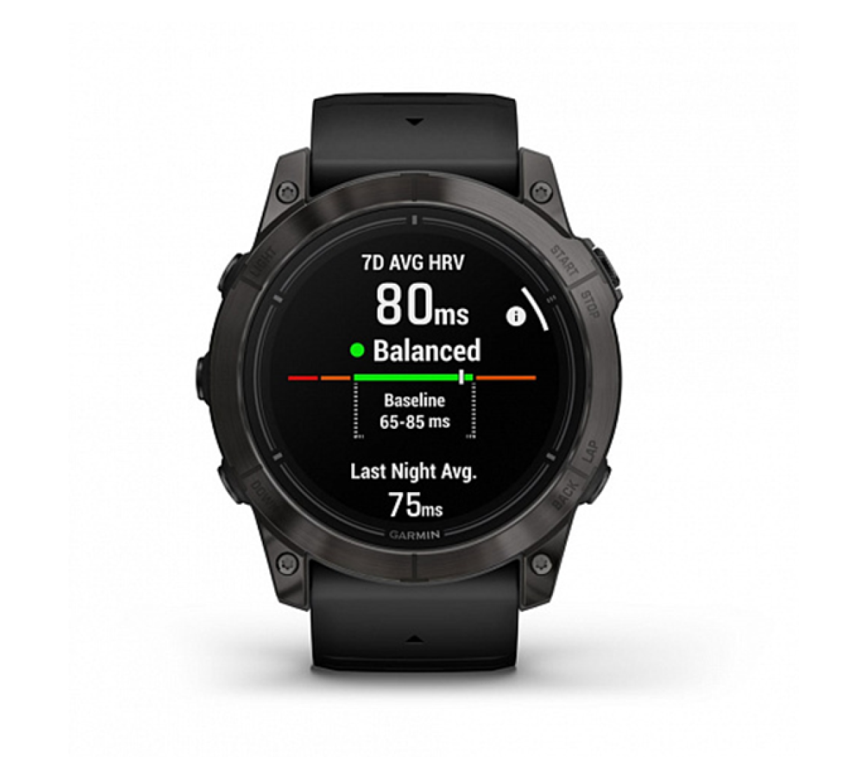 Умные часы Garmin epix Pro (Gen 2) Sapphire Edition 51мм, титановый, угольно-серый, DLC, черный силиконовый ремешок