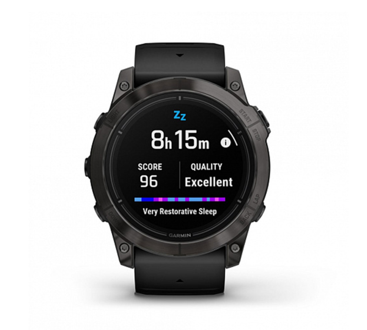 Умные часы Garmin epix Pro (Gen 2) Sapphire Edition 51мм, титановый, угольно-серый, DLC, черный силиконовый ремешок