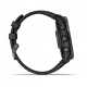 Умные часы Garmin epix Pro (Gen 2) Sapphire Edition 51мм, титановый, угольно-серый, DLC, черный силиконовый ремешок