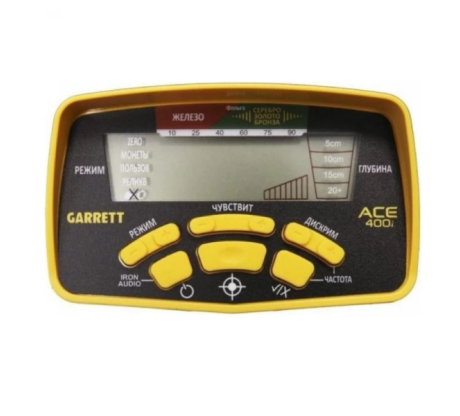 Металлоискатель GARRETT ACE 400i RUS комплект (+ Pro-Pointer AT)