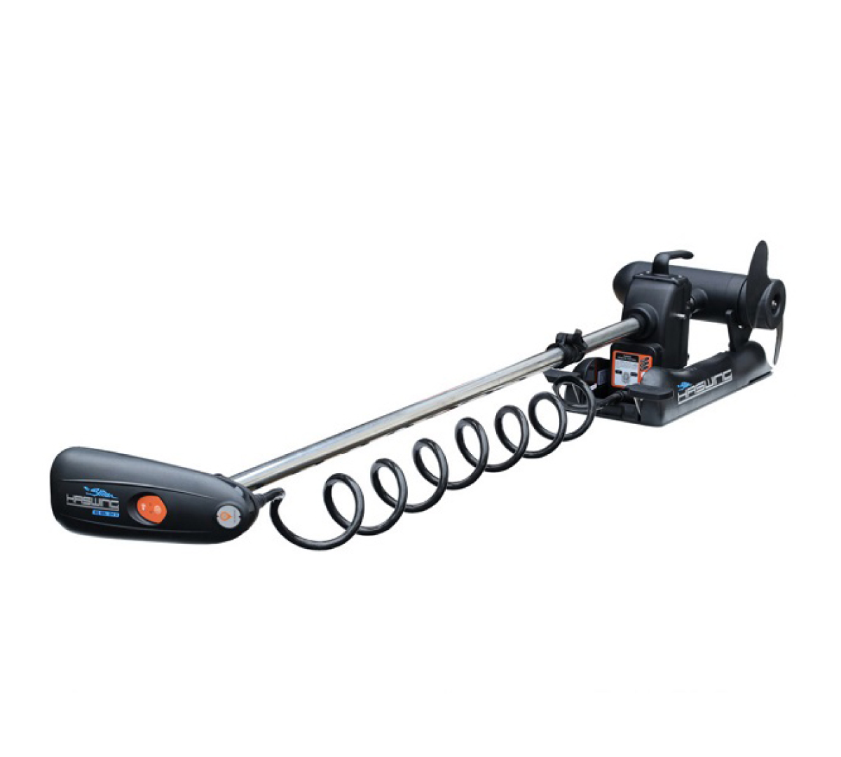 Лодочный носовой электромотор Haswing Cayman-B 80 GPS черный 24V 152 см