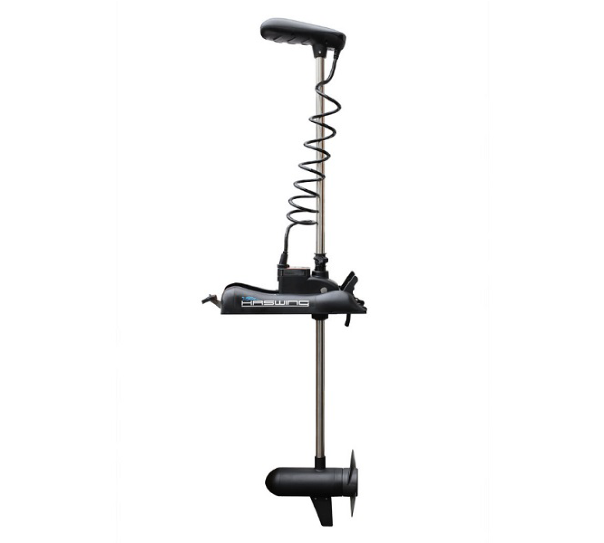 Лодочный носовой электромотор Haswing Cayman-B 80 GPS черный 24V 152 см