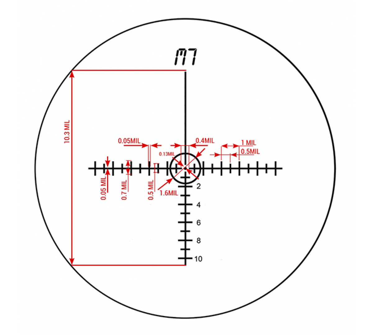 Оптический прицел Konus Pro EL-30 4-16x44