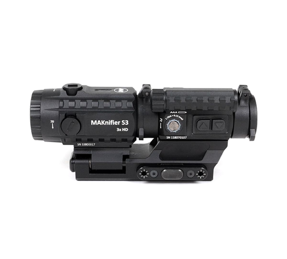 Комплект MAKmasterLock CS (MAKnifier S3+MAKdot S 1x20)