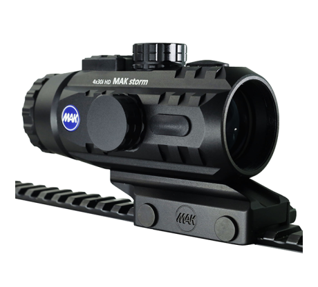 Призматический прицел MAKstorm 4x30i HD (кронштейн MAKmasterLock)