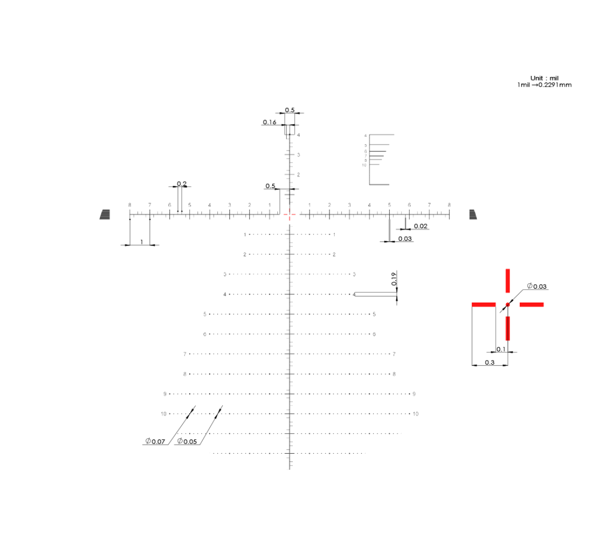 Оптический прицел MewLite 5-30x56 FFP IR