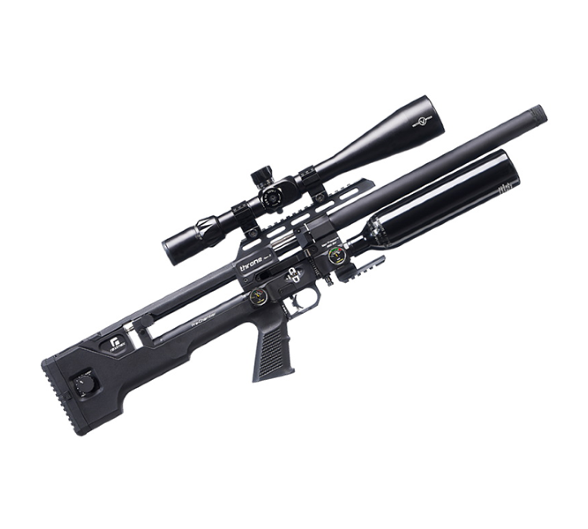 Винтовка пневматическая Reximex Throne Gen2 6.35 мм, 3 Дж (РСР, пластик)