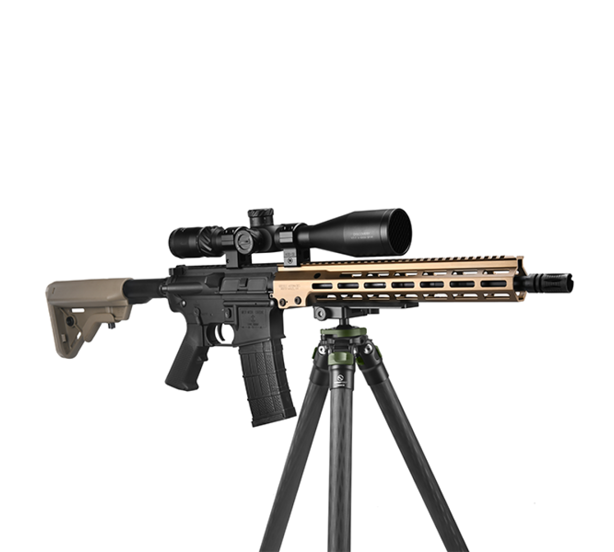 Штатив-трипод Sunwayfoto T2830CS Carbon с зажимом SM-76 под ложе