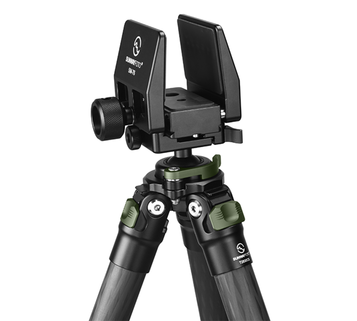 Штатив-трипод Sunwayfoto T2830CS Carbon с зажимом SM-76 под ложе