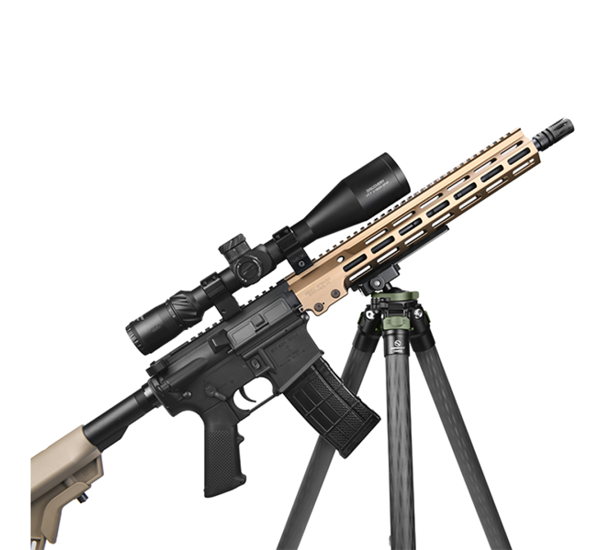 Штатив-трипод Sunwayfoto T2830CS Carbon с зажимом SM-86 под ложе