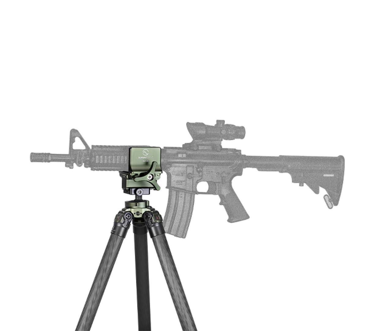 Штатив-трипод Sunwayfoto T2830CS Carbon с зажимом SM-86 под ложе