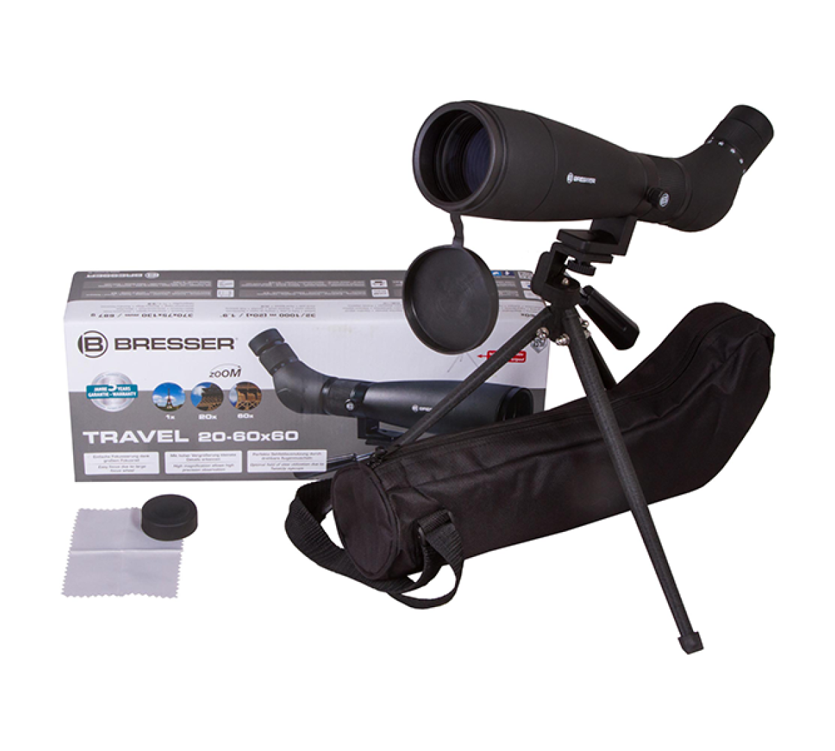Зрительная труба Bresser Travel 20–60x60