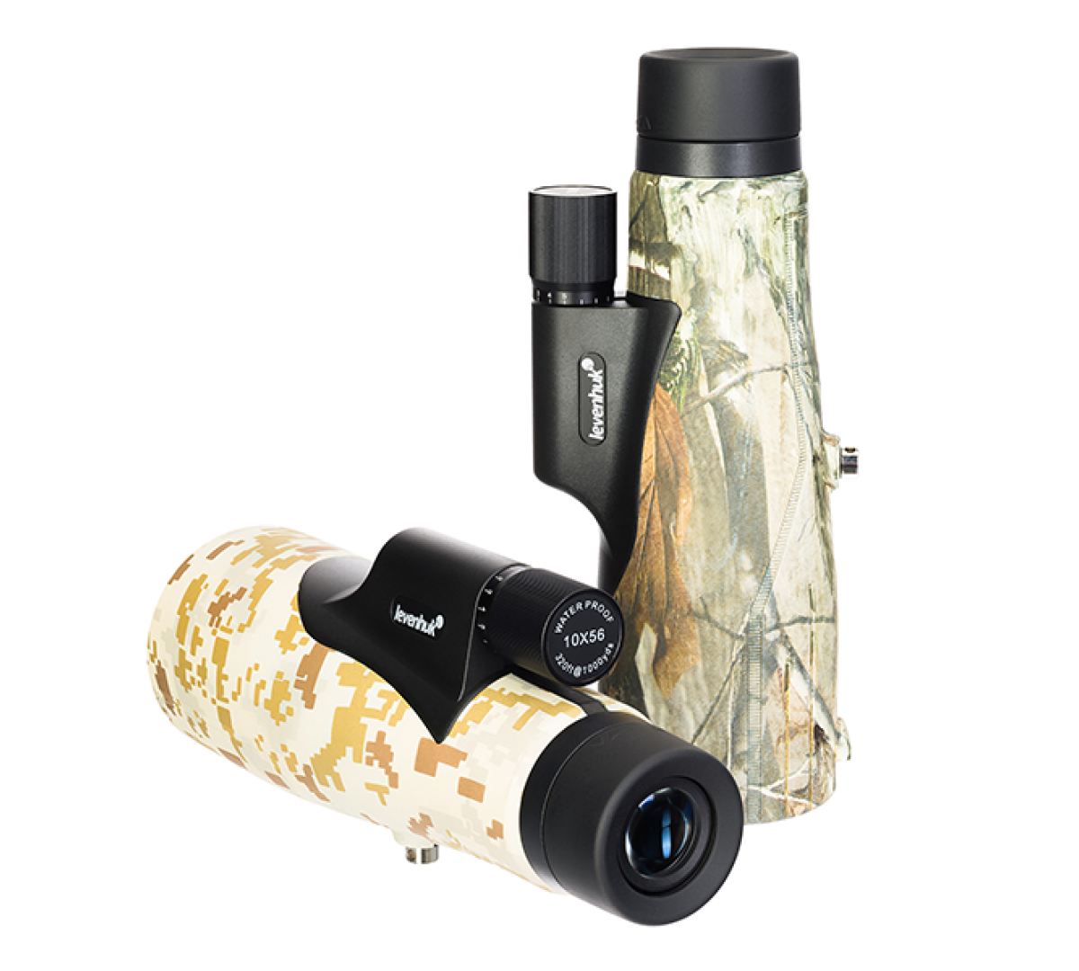 Монокуляр Levenhuk Camo Dots 10x56 с сеткой