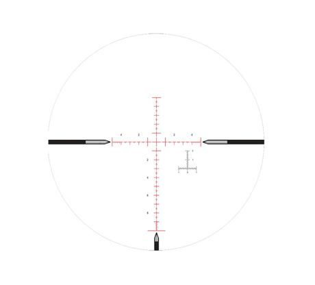 Nightforce NXS 2.5-10x42 COMPACT MIL-R DigIllum (C461)