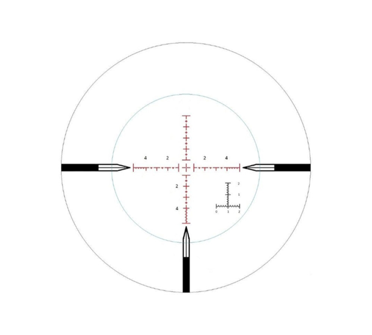 Nightforce NXS 5.5-22x56 ZeroStop Mil-R Riflescope (C528)