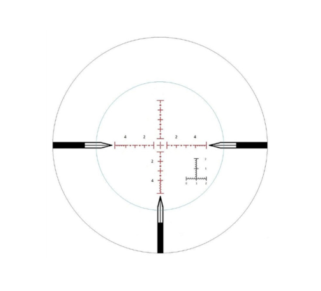 Nightforce NXS 5.5-22x56 ZeroStop Mil-R Riflescope (C528)