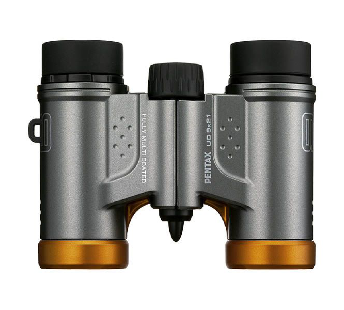 Бинокль PENTAX UD 9x21 серо-оранжевый