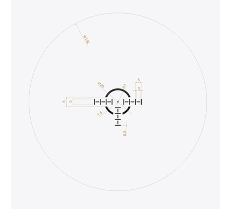 Оптический прицел Riton X3 Tactix 1-8x24 FDE SFP