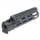 Цевьё с газовой трубкой SAG MK1 для АК, 4 M-LOK (под оковку)