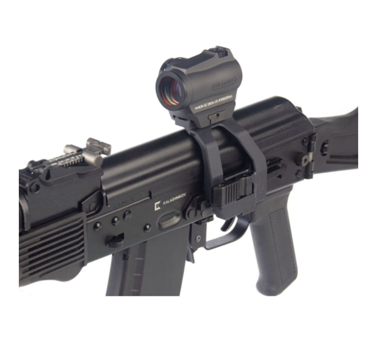Кронштейн SAG BIT боковой быстросъёмный Picatinny/ACOG для АК/Сайга