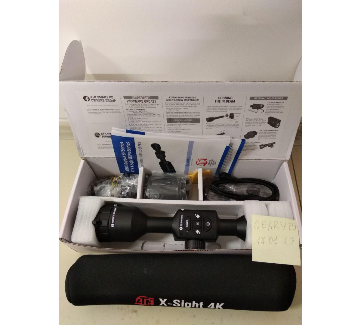 ATN X-SIGHT 4k Pro 5-20x