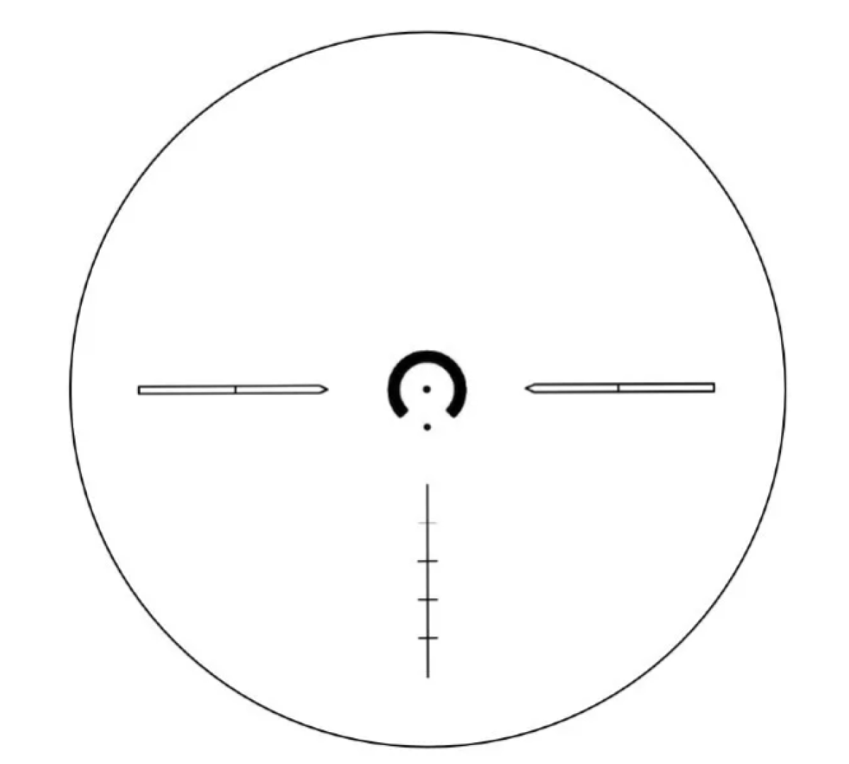 Оптический прицел Veber Wolf II 1-10х26 GB FD