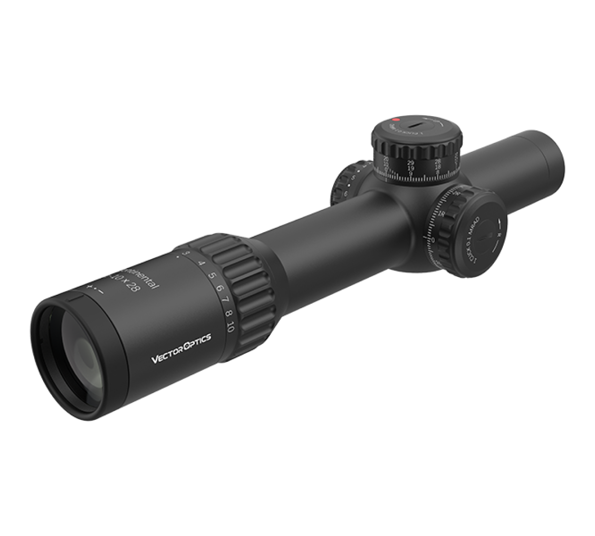 Оптический прицел Vector Optics Continental x10 1-10x28 ED FFP VET-CTR