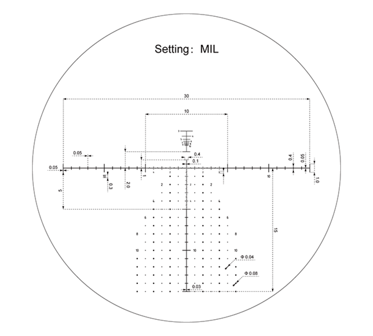 Зрительная труба Vector Optics FPR Continental 20-60x80 ED с дальномерной сеткой