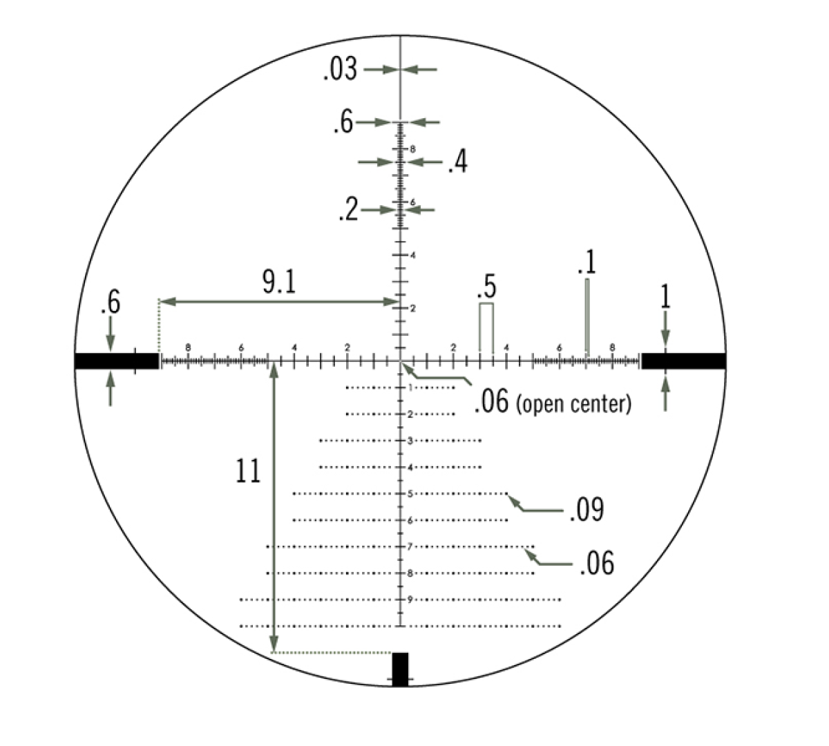 Оптический прицел Vortex Diamondback Tactical 4-16x44 FFP, EBR-2C (MRAD)