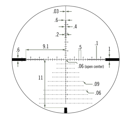 Оптический прицел Vortex Diamondback Tactical 4-16x44 FFP, EBR-2C (MRAD)